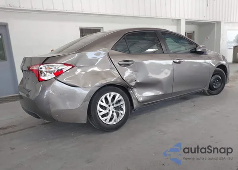 2017 Toyota Corolla Le z USA, uszkodzony, nr VIN 5YFBURHEXHP734194